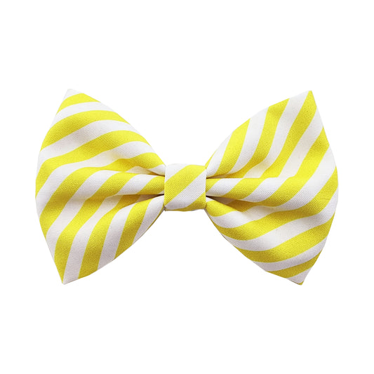 CANDY CANE Bow Tie - Honey Lemon