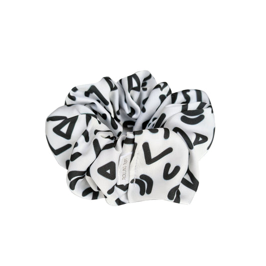 MEMPHIS Scrunchie - White