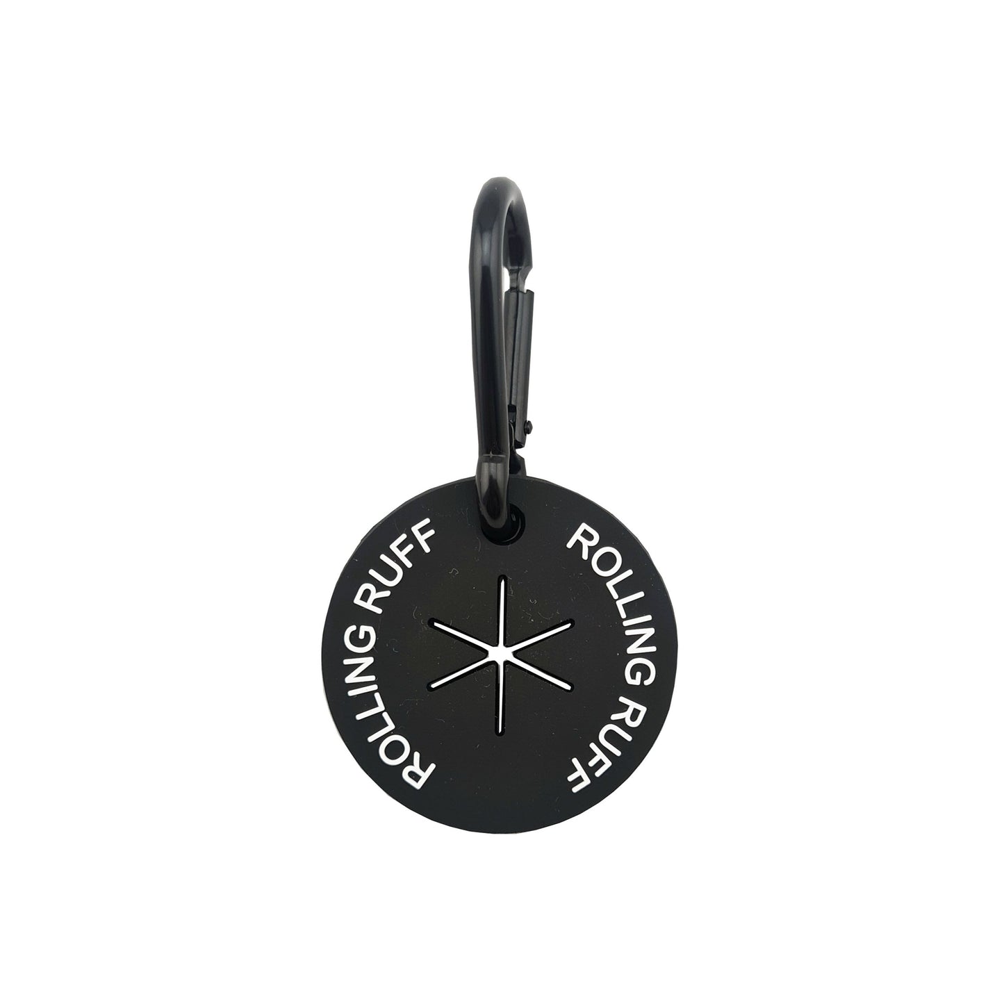 Poop Bag Tag - Black