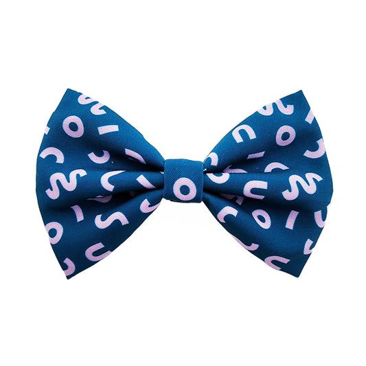 SQUIGGLE JINGLE Bow Tie - Peacock