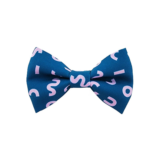 SQUIGGLE JINGLE Bow Tie - Peacock