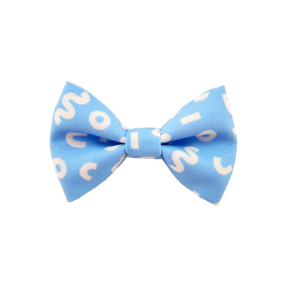 SQUIGGLE JINGLE Bow Tie - Sky Blue