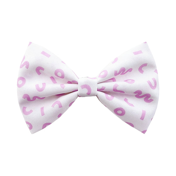 SQUIGGLE JINGLE Bow Tie - Pink